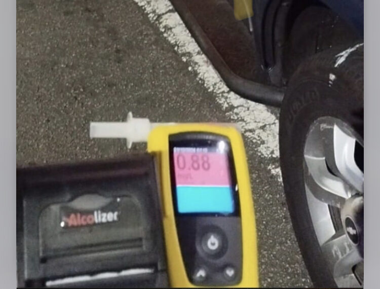 PRF flagra motorista embriagado após acidente e tentativa de fuga em Natal