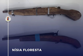 3º BPM prende homem por maus-tratos a mãe idosa e apreende duas armas de fogo com suspeito