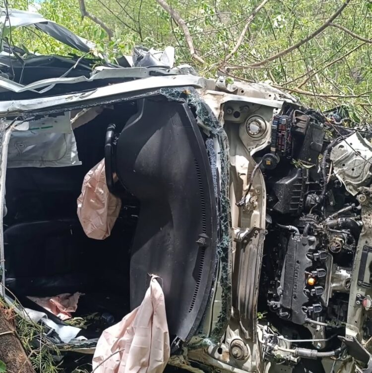 Colisão gravíssima é registrada na RN-117 no Oeste do RN