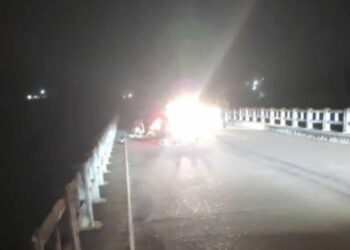 Acidente com vítima fatal na ponte da Santa Rosa em Apodi