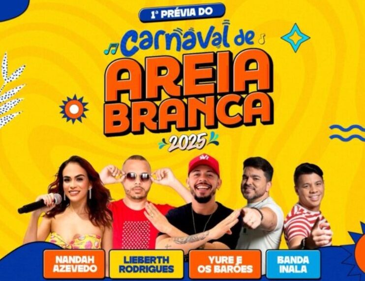 Prefeitura de Areia Branca e Partage anunciam prévia do Carnaval