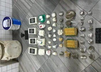 Polícia Militar apreende grande quantidade de drogas enterradas em escola de Natal