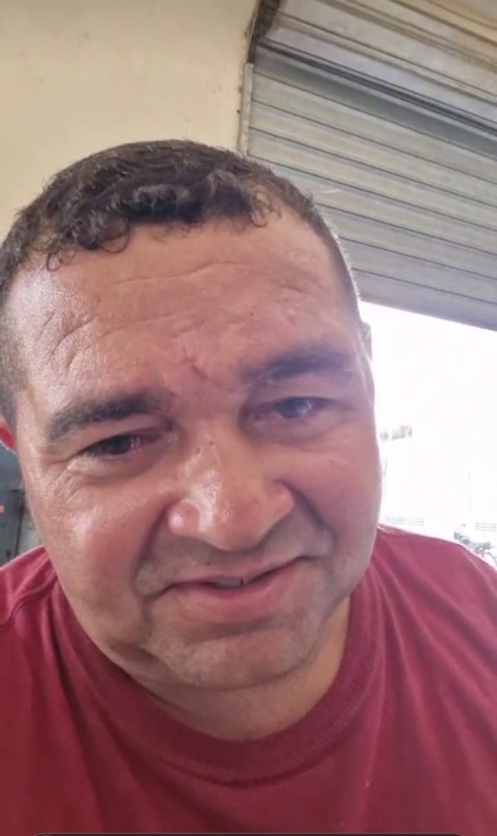 Mareiro, vítima do acidente