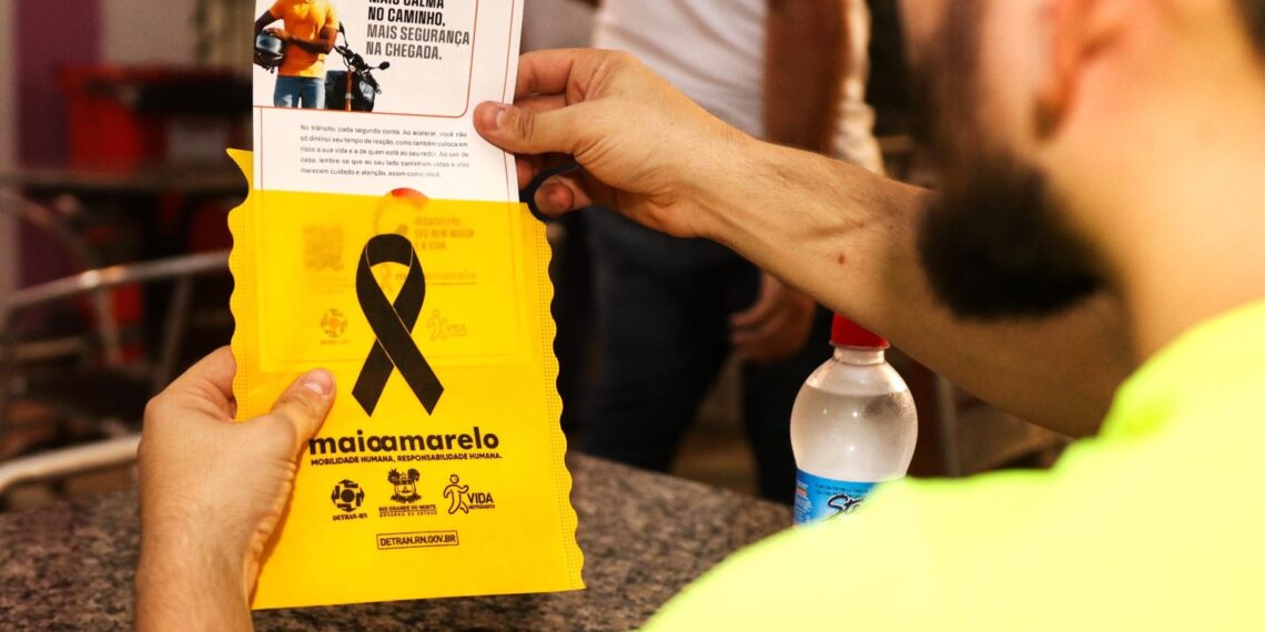 Detran conclui nesta semana atividades do Maio Amarelo em Natal e interior do RN