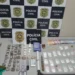 Polícia estoura ponto de tráfico de drogas no Conjunto Morada da Fé, em Macaíba
