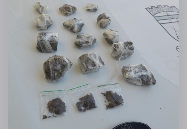 Droga é apreendida pela a Força Tática em Macaíba