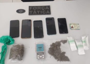 PM prende três suspeitos por tráfico e impede possível “tribunal do crime” na Grande Natal