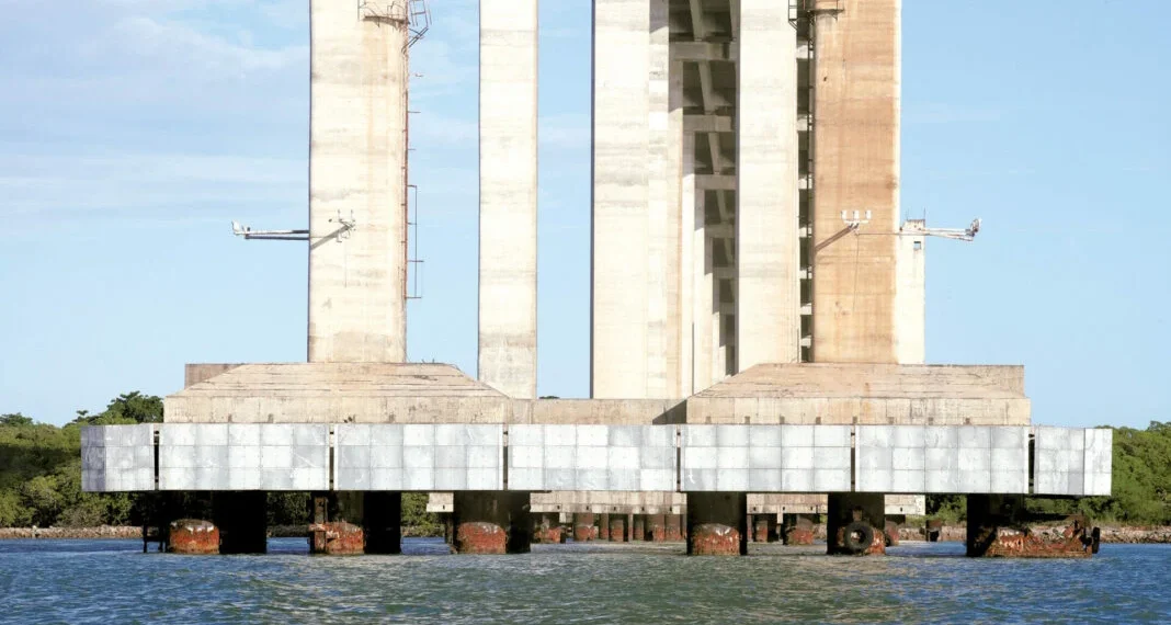 Obra de construção das defensas da Ponte Newton Navarro recebe autorização do Idema