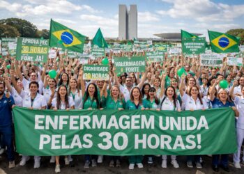 Marcha da Enfermagem mobilizada categoria no dia 17 de março