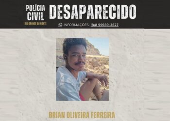 Jovem está há sete dias desaparecido. Família pede ajuda para encontrá-lo