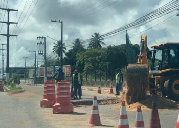 Interdição: obra da Caern na Avenida Abel Cabral tem prazo reprogramado