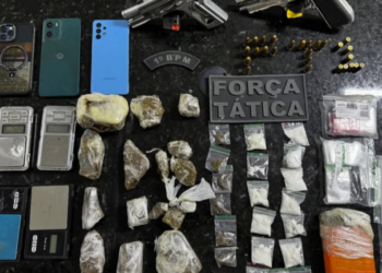 Confronto durante ação policial em Mãe Luíza deixa dois suspeitos baleados