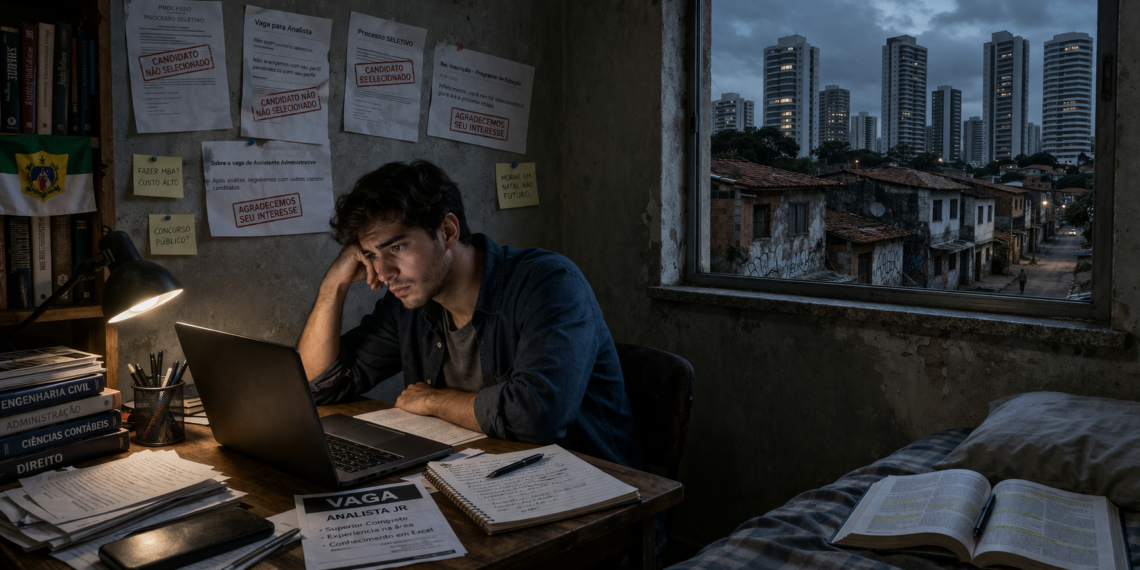 Formados, presentes e subutilizados: o sistema que forma, mas não absorve o jovem no RN