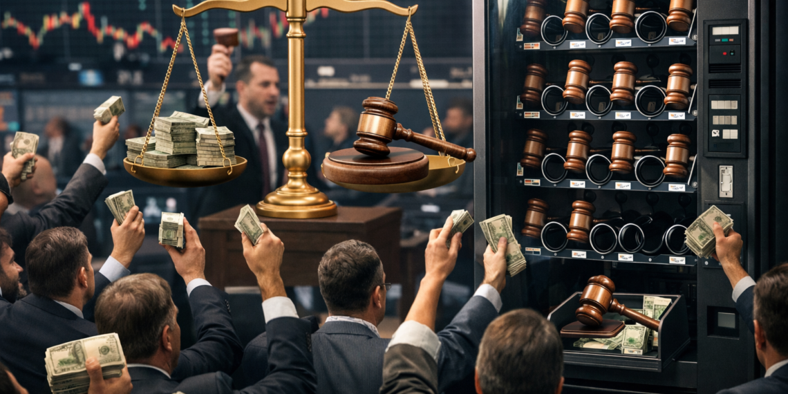 Mercado paralelo de decisões judiciais redefine contratos e decisões do Estado