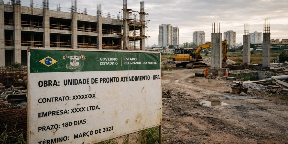 Por que as obras públicas no RN sempre atrasam