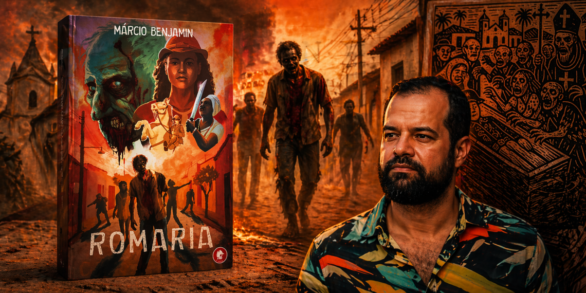 Márcio Benjamin lança “Romaria” e leva o terror ao sertão com um apocalipse zumbi