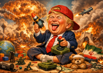 Trump monetiza o caos — e o mundo assiste à barbárie virar método