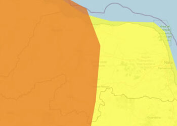 Alertas: Inmet publica aviso de chuvas intensas até sábado (4) no RN