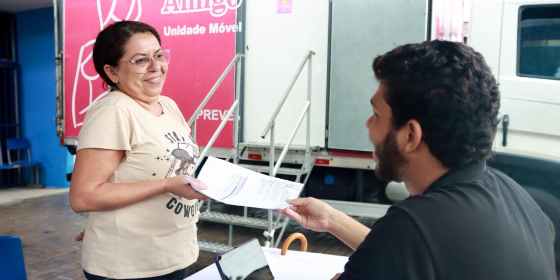 Parnamirim: Unidades Básicas de Saúde recebem atendimento do Caminhão da Mamografia