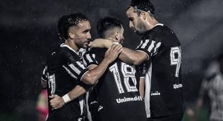 ABC se recupera do insucesso no jogo de estreia e goleia Laguna