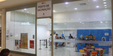 SMS Natal informa alteração no funcionamento do Ponto extra de vacinação do Shopping Midway Mall