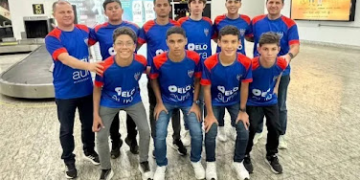 Sub 15 do Potyguar perde a 2ª partida pela Taça Brasil de Futsal