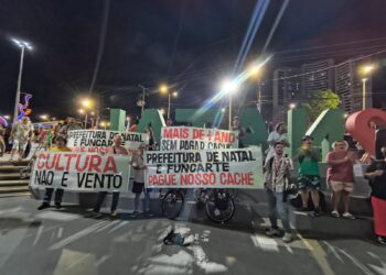 Artistas marcam ato em Natal para cobrar cachês atrasados pela Prefeitura