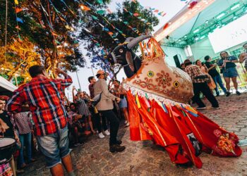 Boi Esmeralda promove ensaio aberto e saída pelas ruas da Potilândia em preparação para a 9ª edição do aHAYá de Rua