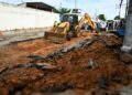 Ponto crítico de alagamento: Prefeitura de Natal inicia obra de drenagem na Avenida Solange Nunes