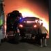 Incêndio destrói oito veículos em garagem de Parnamirim, na Grande Natal