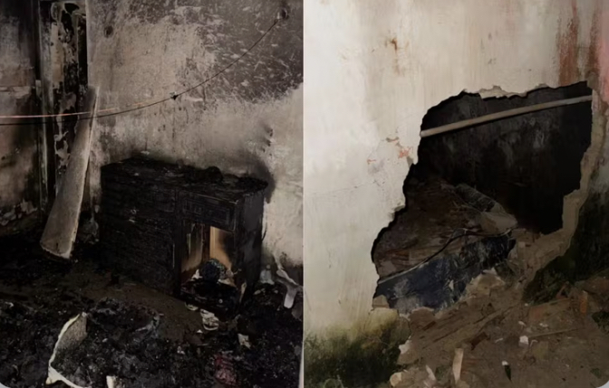 Mulher é presa suspeita de provocar incêndio que matou companheiro no interior do RN