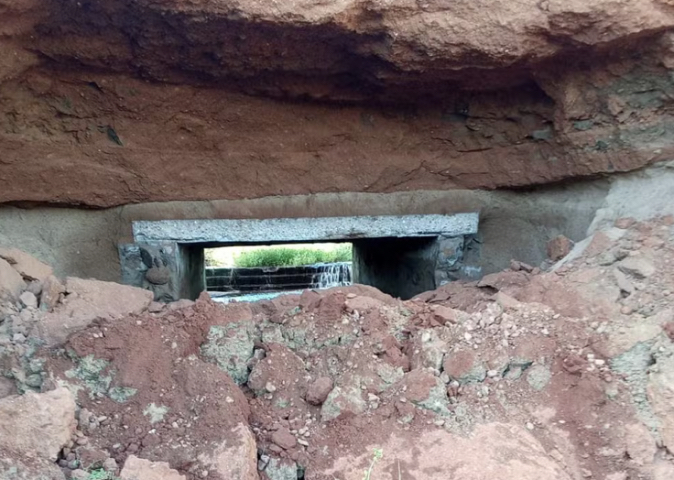 Buraco sob RN-233 preocupa moradores, mas DER descarta risco de desabamento