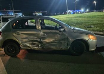 PRF prende dois homens após “racha” provocar acidente com ferido na BR-304 em Mossoró