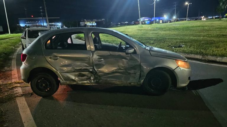 PRF prende dois homens após “racha” provocar acidente com ferido na BR-304 em Mossoró