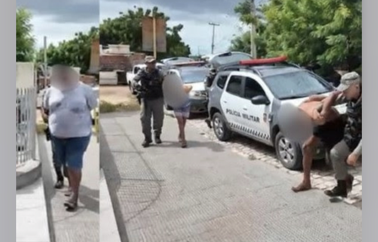 Três homens são presos e arsenal é apreendido em Mossoró