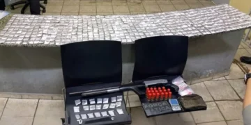 Operação da Polícia Militar em Baraúna resulta na apreensão de cocaína, arma e munições