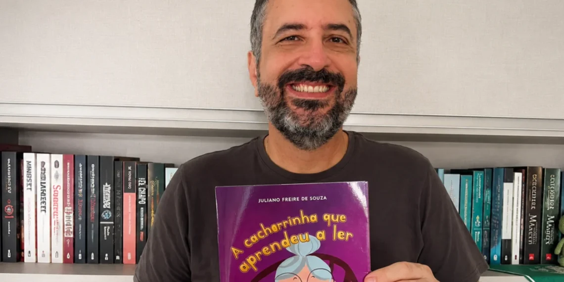 Novo livro de Juliano Freire mistura leitura, infância e cotidiano urbano popular