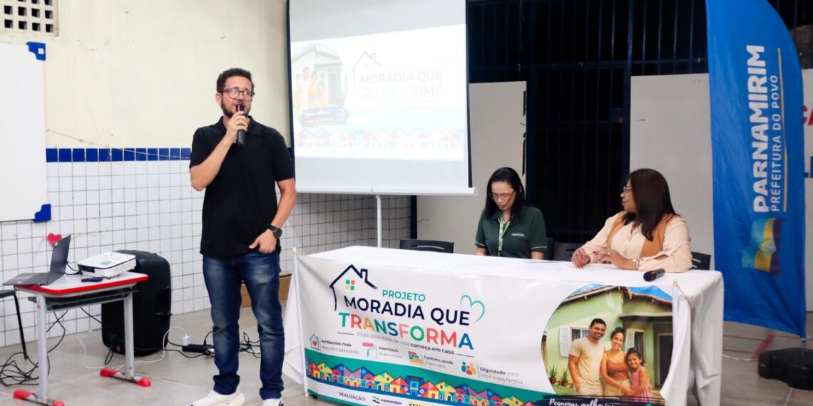 Prefeitura de Parnamirim apresenta projeto Moradia que Transforma para moradores da Rua da Paz