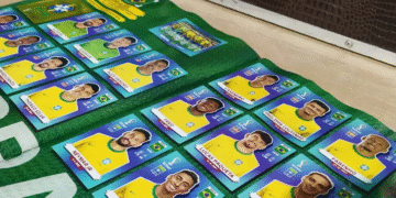 Álbum oficial da Copa terá de corrigir jogadores da Seleção Brasileira