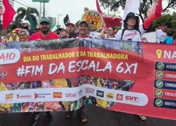 Natal terá ato pelo fim da escala 6×1 nesta terça-feira em meio à pressão sobre o Senado
