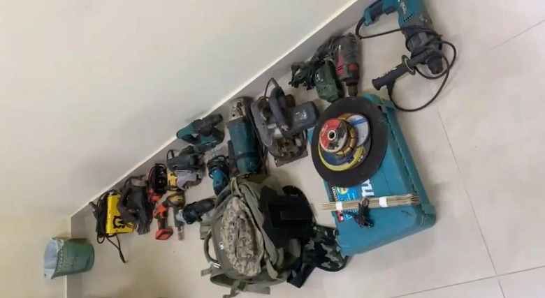 Polícia prende suspeito e apreende ferramentas utilizadas em arrombamentos de cofres em São José de Mipibu