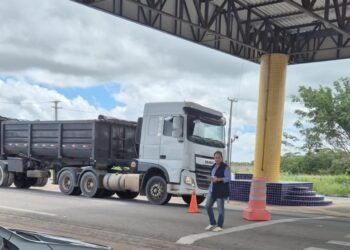 Ipem-RN fiscaliza cronotacógrafos na BR-406, em São Gonçalo do Amarante
