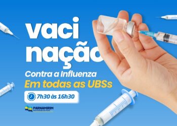 Vacinação contra a gripe é ampliada para toda a população em Parnamirim