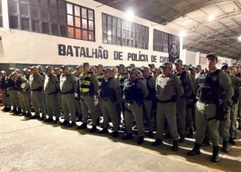 Polícia Militar reforça segurança no São João de Natal com mais de 200 policiais militares por dia