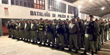 Polícia Militar reforça segurança no São João de Natal com mais de 200 policiais militares por dia