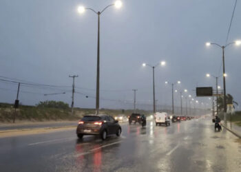 Inmet renova alerta de acumulado de chuvas para Natal e mais 68 cidades do RN