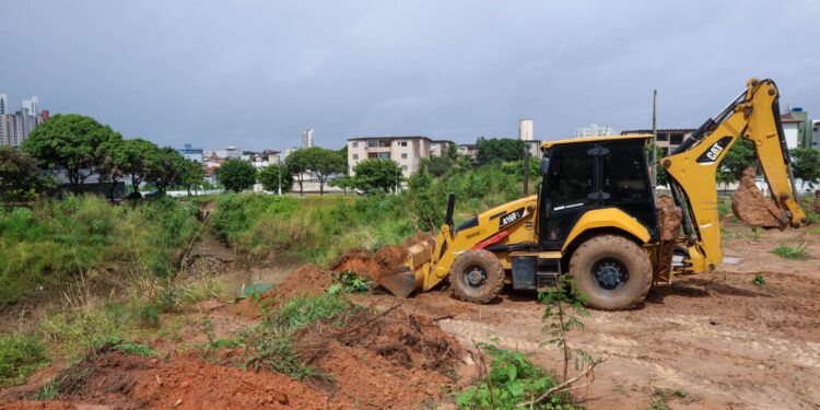 Prefeitura de Parnamirim realiza melhorias na lagoa de captação Araguaia 2