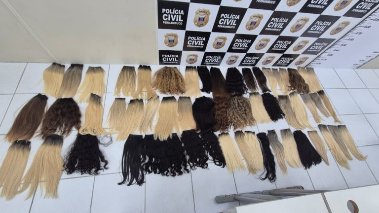 Polícia Civil recupera 55 apliques de cabelo roubadas em assalto a salão de beleza de Natal