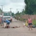 Duas pessoas ficam feridas após sofrerem acidente nesta manhã de Domingo (14) em Macaíba