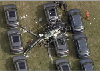 Seis pessoas morrem em queda de 2 helicópteros no Rio de Janeiro; aeronaves colidiram no ar